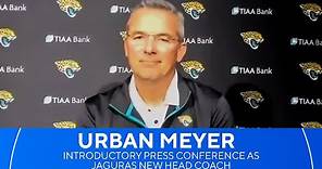 Jacksonville Jaguars introduce Urban Meyer as new head coach | CBS Sports HQ