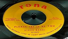 Steve Barri - Please Let it Be You (1961)