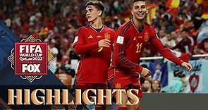 Spain vs. Costa Rica Highlights | 2022 FIFA World Cup