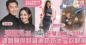【新手爸媽】張寶兒拎Hermès袋騷5個月孕肚　肥肚不肥人全靠奶奶煲一款靚湯 - 香港經濟日報 - TOPick - 親子 - 育兒資訊