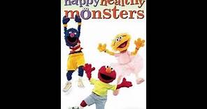 Sesame Street: Happy Healthy Monsters (2005 VHS)