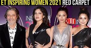 ET Inspiring Women 2021 | Bhumi Pednekar, Chunky Panday, Erica Fernandes, Shehnaaz Gill | RED CARPET