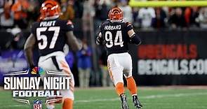 Sam Hubbard sprints fumble 98 yards for crucial Bengals touchdown | SNF | NFL on NBC