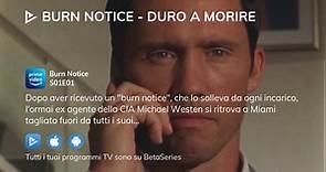 Burn Notice - Duro a Morire S01E01