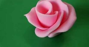 How to make a Simple Sugarcraft Rose