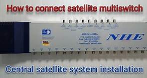 Satellite multiswitch connections