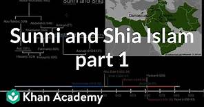 Sunni and Shia Islam part 1 | World History | Khan Academy