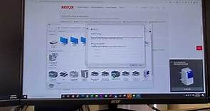 How to download and install Xerox workcentre print drivers.