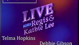 Live with Regis & Kathie Lee (April 11, 1991) - Telma Hopkins; Debbie Gibson
