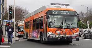 Buses in Los Angeles, California 2023