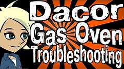 Dacor Gas Oven Troubleshooting