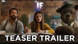 IF | Teaser Trailer (2024 Movie) - Ryan Reynolds, John Krasinski, Steve Carell