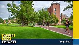 Regis University | Values that Elevate