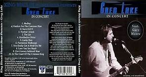 Greg Lake Feat. Gary Moore – King Biscuit Flower Hour Presents Greg Lake In Concert