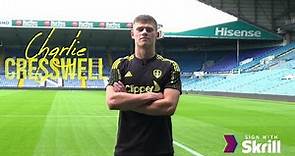 “I've got to keep pushing on” | Charlie Cresswell signs new four-deal deal with Leeds United!