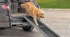 WeatherTech PetRamp - Non-Slip, Portable Dog Ramp for Large Dogs to 300 Pounds, 67" x 15" - Traction Grip Ramp, Easy Access for Pets to Car, SUV, Truck, Bed, Couch & Other Home Areas