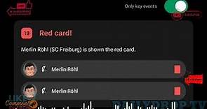 Merlin Röhl Red Card, Freiburg vs VfB Stuttgart (0-2) All Goals and Extended Highlights