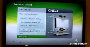 Xbox 360 Kinect Setup