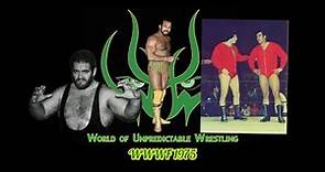 Unpredictable Johnny Rodz & Joe Nova vs Pete Sanchez & Manuel Soto (WWWF 1975)