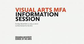 Visual Arts Information Session 2023