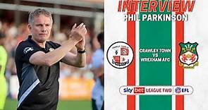 INTERVIEW | Phil Parkinson after Crawley Town