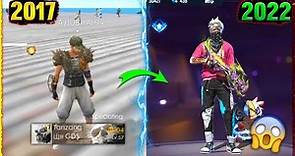 FREE FIRE PLAYERS 2017 VS 2022⚡⚡ - Searching Old Player Id In 2022 | Garena Free fire [Part 108]