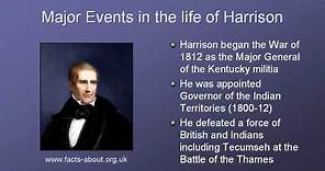 President William Harrison Biography