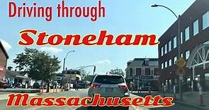 Driving through the streets of Stoneham MA