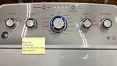GE Top Load Washer GTW500ASNWS - Deep Clean Cycle, Max Soil, Deep Rinse, Deep Fill, - by Jerome