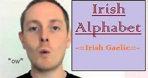 Irish Language Alphabet