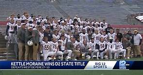 Kettle Moraine wins high school football state title