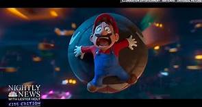 Chris Pratt talks about being Mario in 'The Super Mario Bros. Movie' | Nightly News: Kids Edition