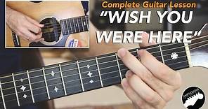 Pink Floyd "Wish You Were Here" Complete Guitar Lesson