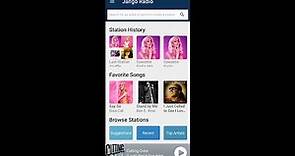 Jango Radio (by Jango.com) - free music radio app for Android and iOS.