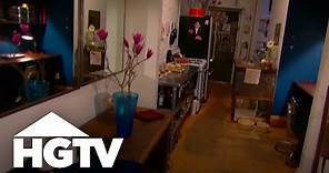 Small Apartment Design: Cozy, Chic New York Apartment | Loft Living: Small Space, Big Style | HGTV