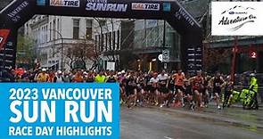 2023 Vancouver Sun Run - Race Day highlights