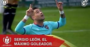Sergio León, jugador del Levante UD, es el máximo goleador de esta edición de la Copa del Rey
