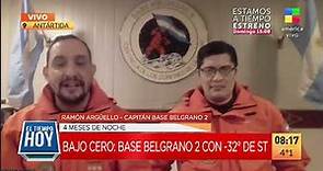 Bajo cero: Base Belgrano 2 con -32% de ST