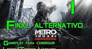 Metro 2033 Gameplay para conseguir Logro/Trofeo Iluminado - Final alternativo #1