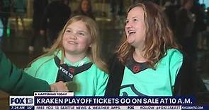 Kraken playoff tickets go on sale at 10 a.m. | FOX 13 Seattle