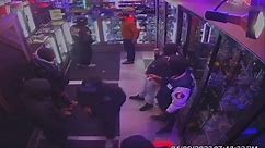 NYC execution style shooting at smoke shop caught on camera