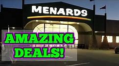 Lets Save Big Money At Menards!