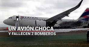 Accidente aéreo en aeropuerto de Lima, Perú, deja dos muertos