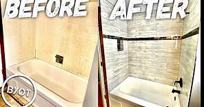 DIY Shower Remodel : START To FINISH (Part 1 of 2)