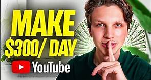 How to Make Money on YouTube Without Making Videos (Step By Step)
