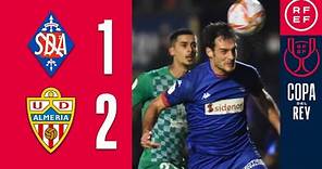 RESUMEN | SD Amorebieta 1-2 UD Almería | Copa del Rey | Segunda Eliminatoria