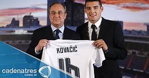 Real Madrid presenta ante los medios al croata Mateo Kovacic en el Bernabéu