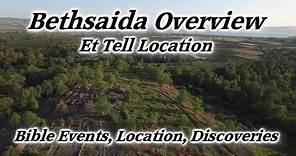Bethsaida Overview: Et Tell Location, El Araj, Sea of Galilee, Capernaum, Gennesaret, Magdala