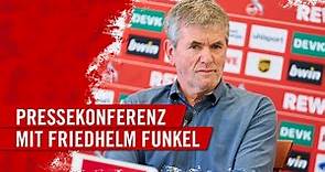 Friedhelm Funkel als neuer Cheftrainer des 1. FC Köln vorgestellt