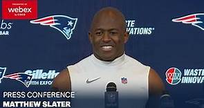 Matthew Slater: “Thankful for the 16 years.” | Patriots Postgame Press Conference